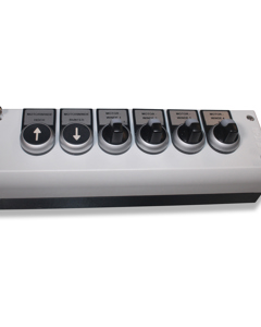 Control panel  4x motor winch - 1x up/1x down/4x choice